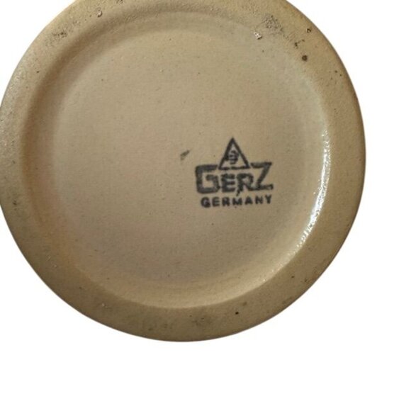 Vintage Gerz German Beer Stein With Wolf Design & Pewter Lid - Picture 6 of 6